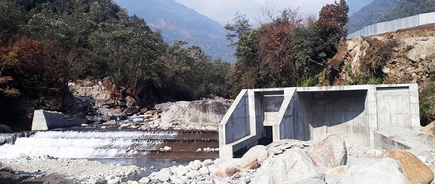 मेन्छियाम हाइड्रोपावरको उत्पादन सुरु