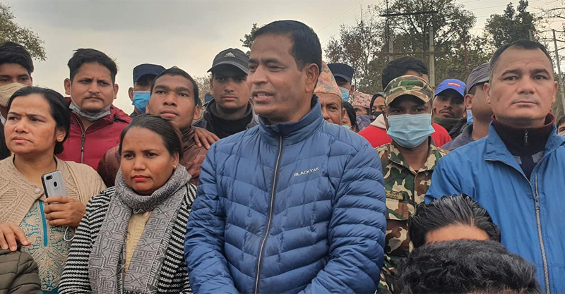 कर्णालीका मुख्यमन्त्री नै हड्ताल गर्न सडकमा