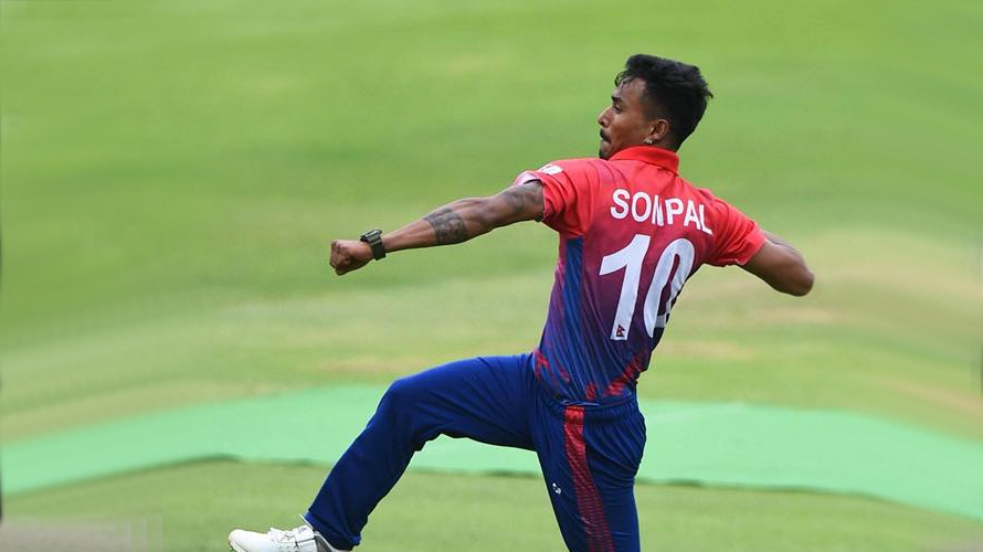 सोमपालले दुई विकेट लिएको खेलमा मराठा अरेवियन्स पराजित