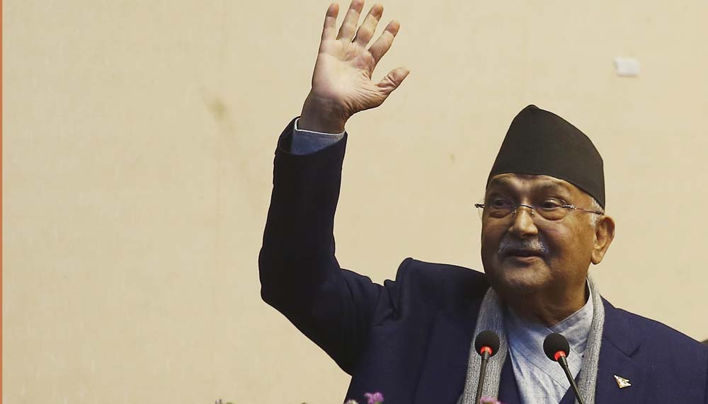 प्रधानमन्त्रीलाई विश्वासको पक्षमा मतदान गर्न एमालेकाे ह्विप