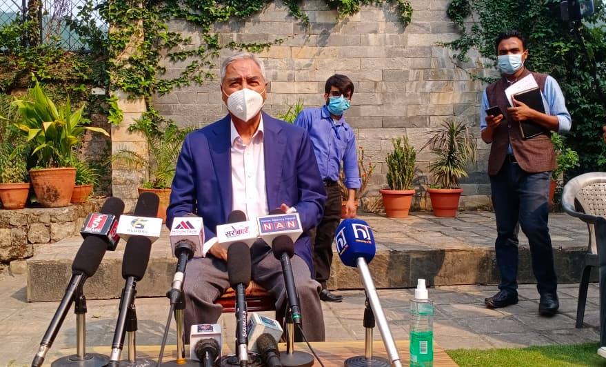 वैकल्पिक सरकारको अहिलेसम्म संकेत छैन, भयो भने भनिहाल्छु नि : देउवा