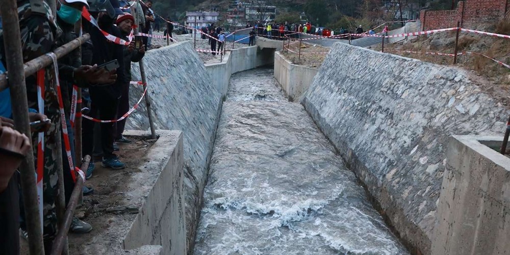 मेलम्चीको पानी एक महिना काठमाडौं नआउने