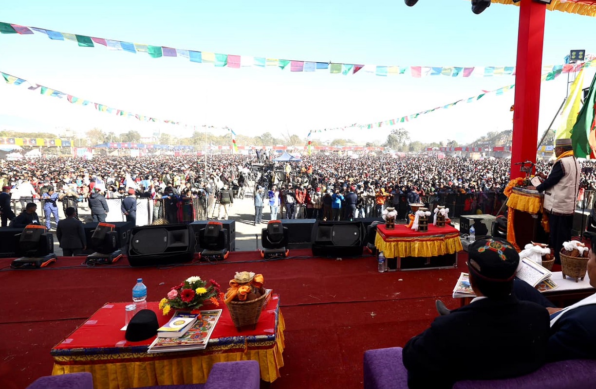 टुँडिखेलमा सोनाम ल्होसारको उत्सव [तस्बिरहरू]