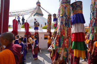 बुद्ध जयन्तीमा बौद्ध परिसर, राष्ट्रपतिले गरे पूजाअर्चना (तस्बिरसहित)