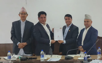 महासंघले उद्योगमन्त्रीलाई बुझायो आगामी आव लक्षित नीति तथा कार्यक्रमसहितको सुझाव, कानुन कार्यान्वयनमा जोड
