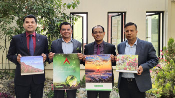 नबिल बैंकको क्यालेन्डरमा जलवायु परिवर्तनसम्बन्धी सचेतना