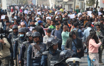 दलित समुदायमाथि विभेद अन्त्यको माग गर्दै प्रदर्शन