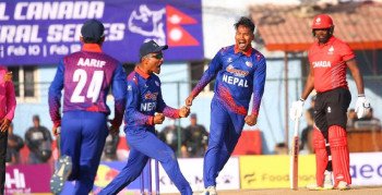 शाह र सार्की चम्किँदा क्यानडाविरुद्धको सिरिजमा नेपालको क्लिनस्वीप