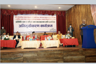 प्रचण्ड र माधवको आँटले पुरानो गठबन्धन ब्युँतिएको हो : सभापति देउवा