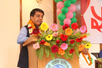 दुई ठूला दलको सरकारबाट स्थायित्व र आर्थिक सुधार अपेक्षाः अध्यक्ष ढकाल