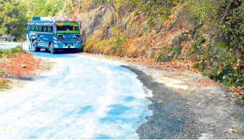 कर्णालीमा ७७१.३६ किलोमिटर सडक कालोपत्रे, ७५  वटा सडक निर्माण धमाधम
