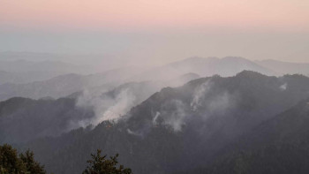 पर्यटकीयसँगै जडीबुटीको खानी महाभारत जंगल आगलागीको चपेटामा, सेना परिचालन