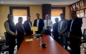 नाडा महासचिव उप्रेतीको टोलीले भेट्याे भन्सार विभागका महानिर्देशक