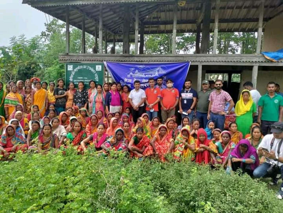रौतहटका किसानलाई मेगा बैंकको कृषि कर्जा तथा वित्तीय साक्षरता कार्यक्रम