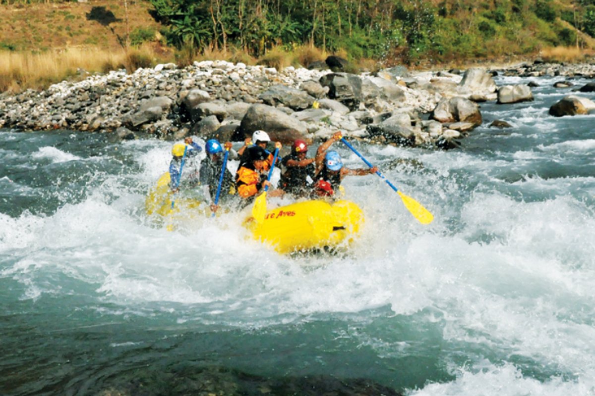 कालीगण्डकीमा चल्ने भयो र्‍याफ्टिङ