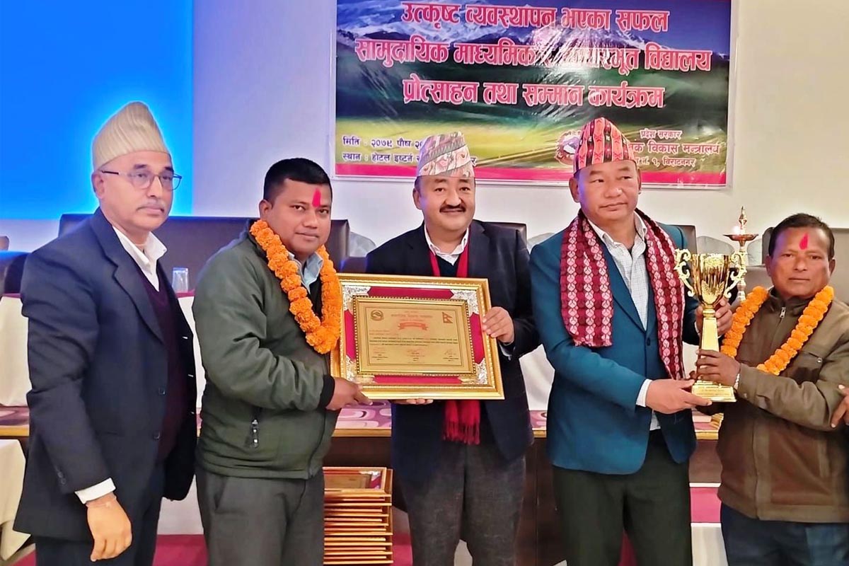 प्रदेश १ कै उत्कृष्ट आधारभूत विद्यालय, जहाँ दलित विद्यार्थीमात्रै पढ्छन्