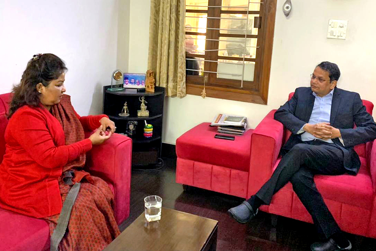 दिल्लीका लागि 'देउवादूत'का रुपमा सक्रिय आरजू