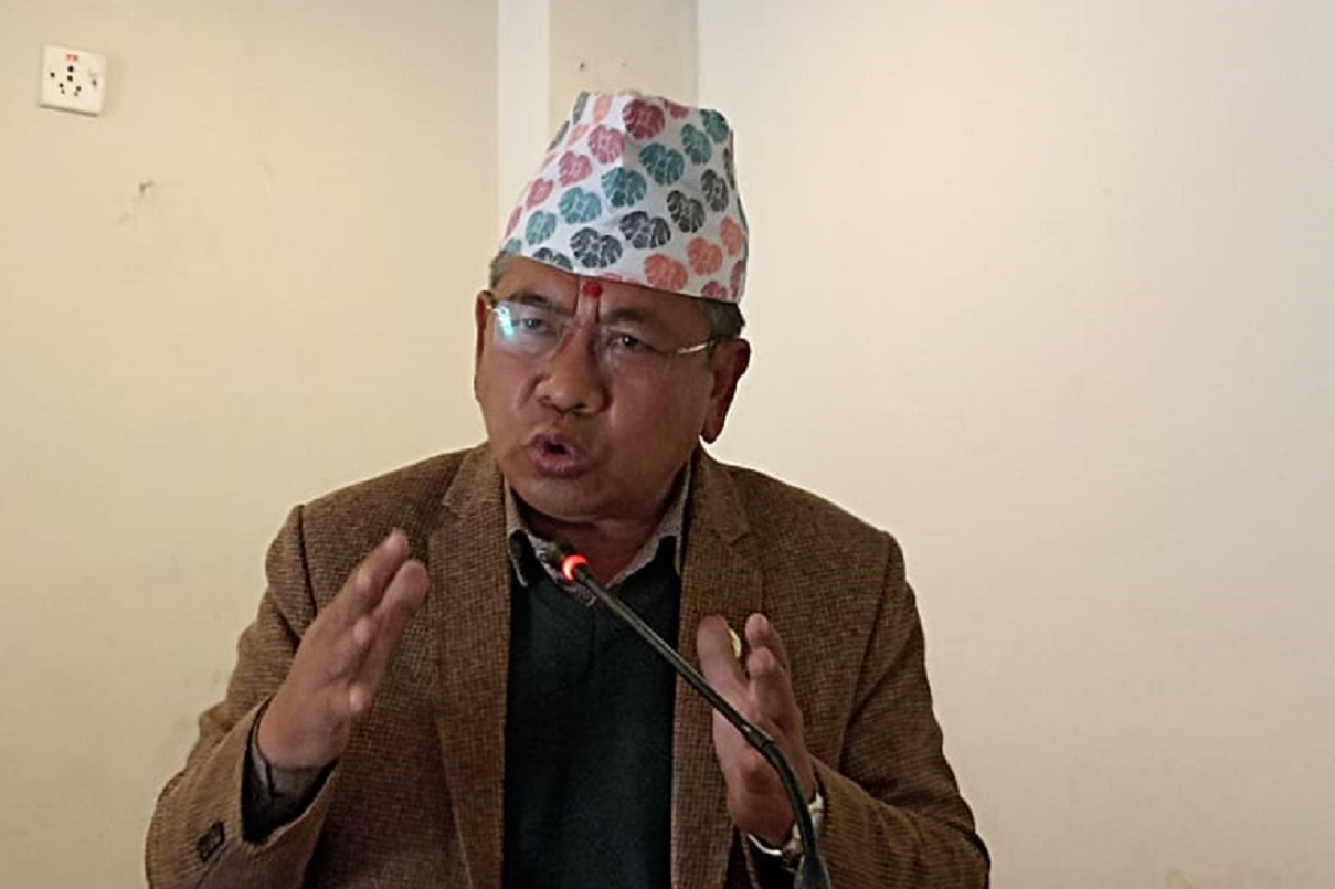 पाल्पाका वीरबहादुर रानाद्वारा कांग्रेस केन्द्रीय सदस्यमा उम्मेदवारी घोषणा
