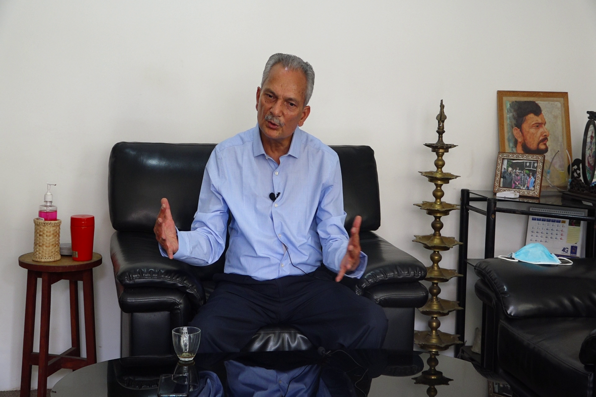 ओलीको उदय र ठूला शक्तिको स्वार्थ टकरावले अस्थिरता उत्पन्न भएको हो : डा. भट्टराई [अन्तर्वार्ता]