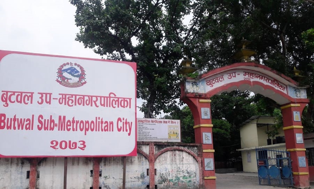 बुटवल बजार व्यवस्थित बनाउने अभियान शुरु