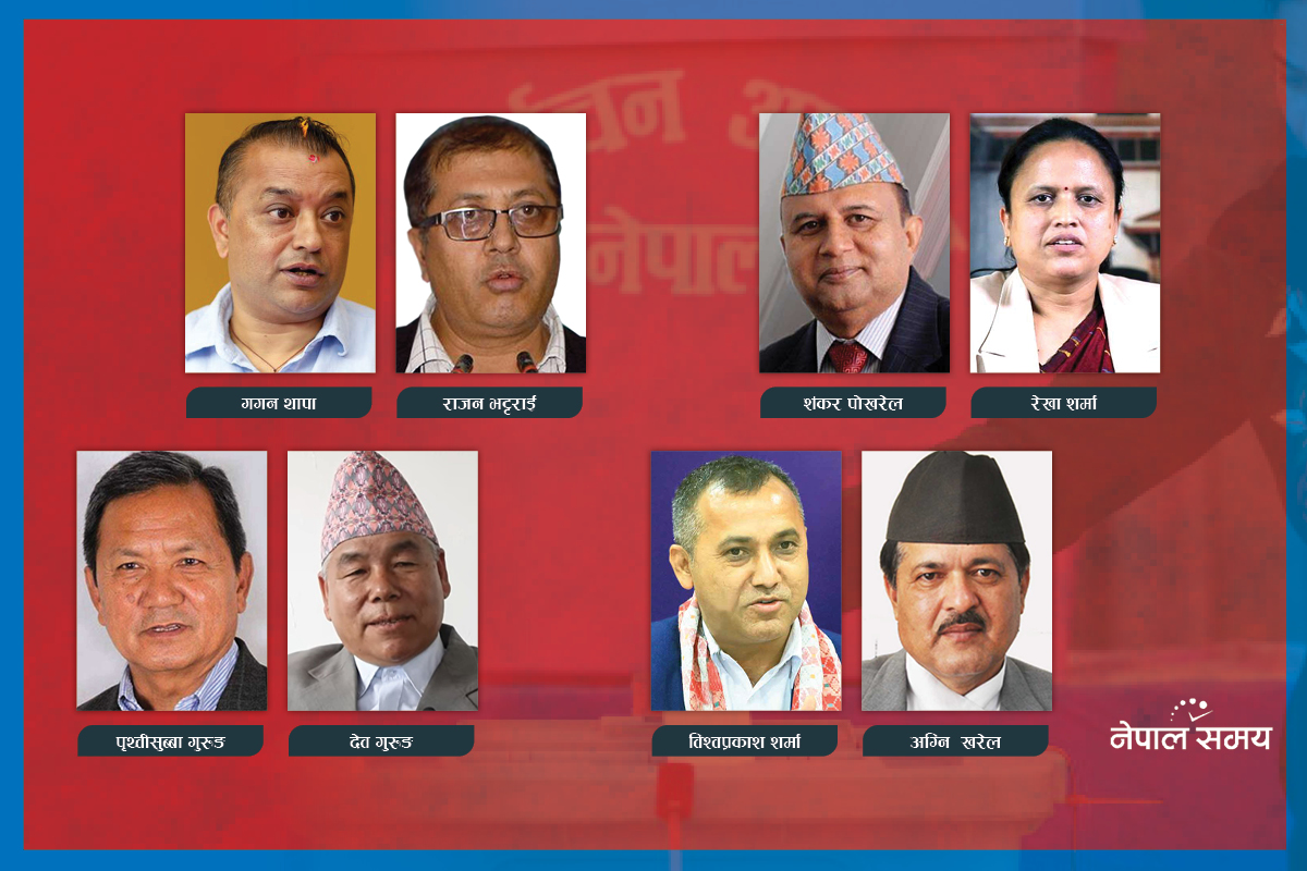 ठूला दलका महामन्त्री/महासचिवको क्षेत्रमा यस्तो छ चुनावी रस्साकस्सी
