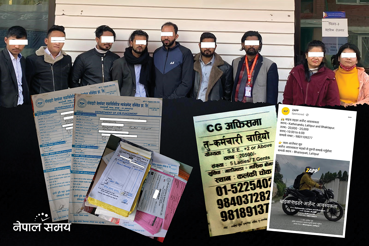 टिकटकमै सक्रिय छन् बेरोजगारलाई ठग्नेहरू