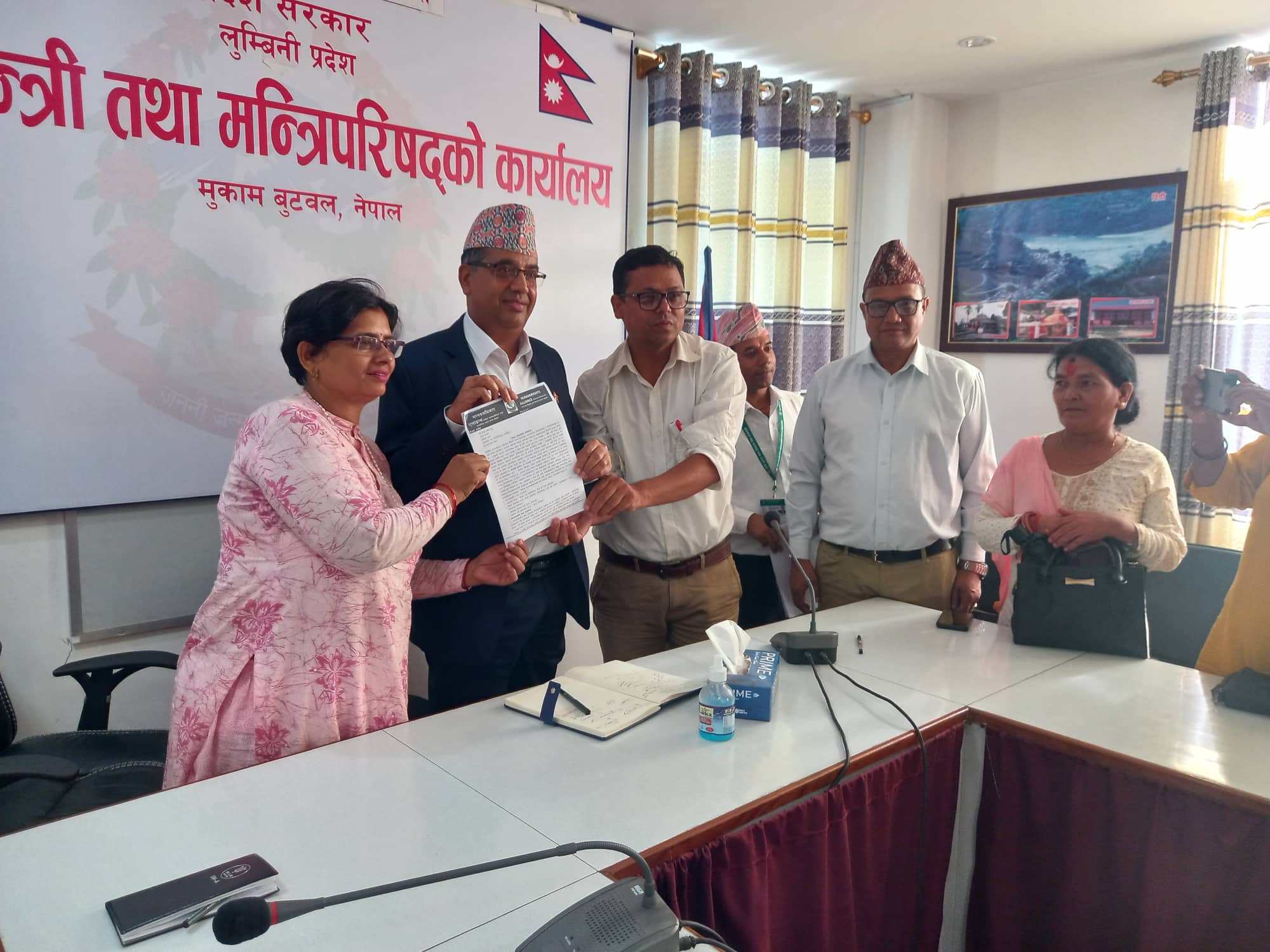 मानवअधिकार एलायन्सद्वारा महिला हिंसा र भ्रष्टाचारबारे सरकारको ध्यानाकर्षण