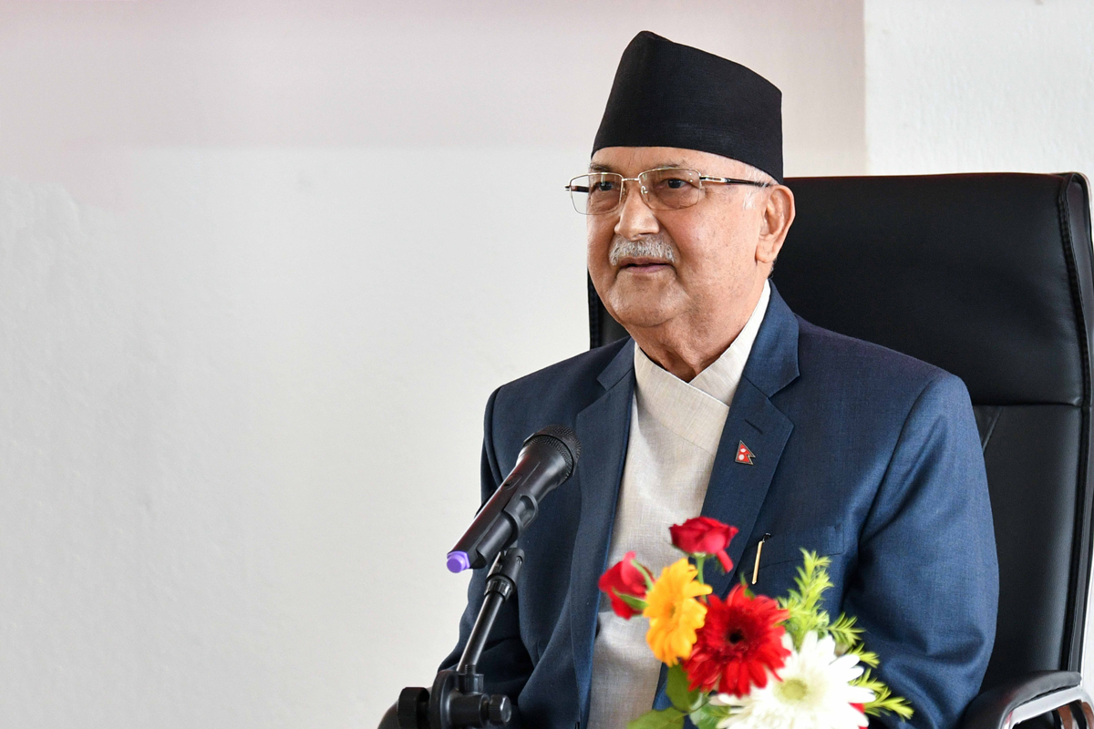 राष्ट्र निर्माण एमालेको प्राथमिकतामा : अध्यक्ष ओली