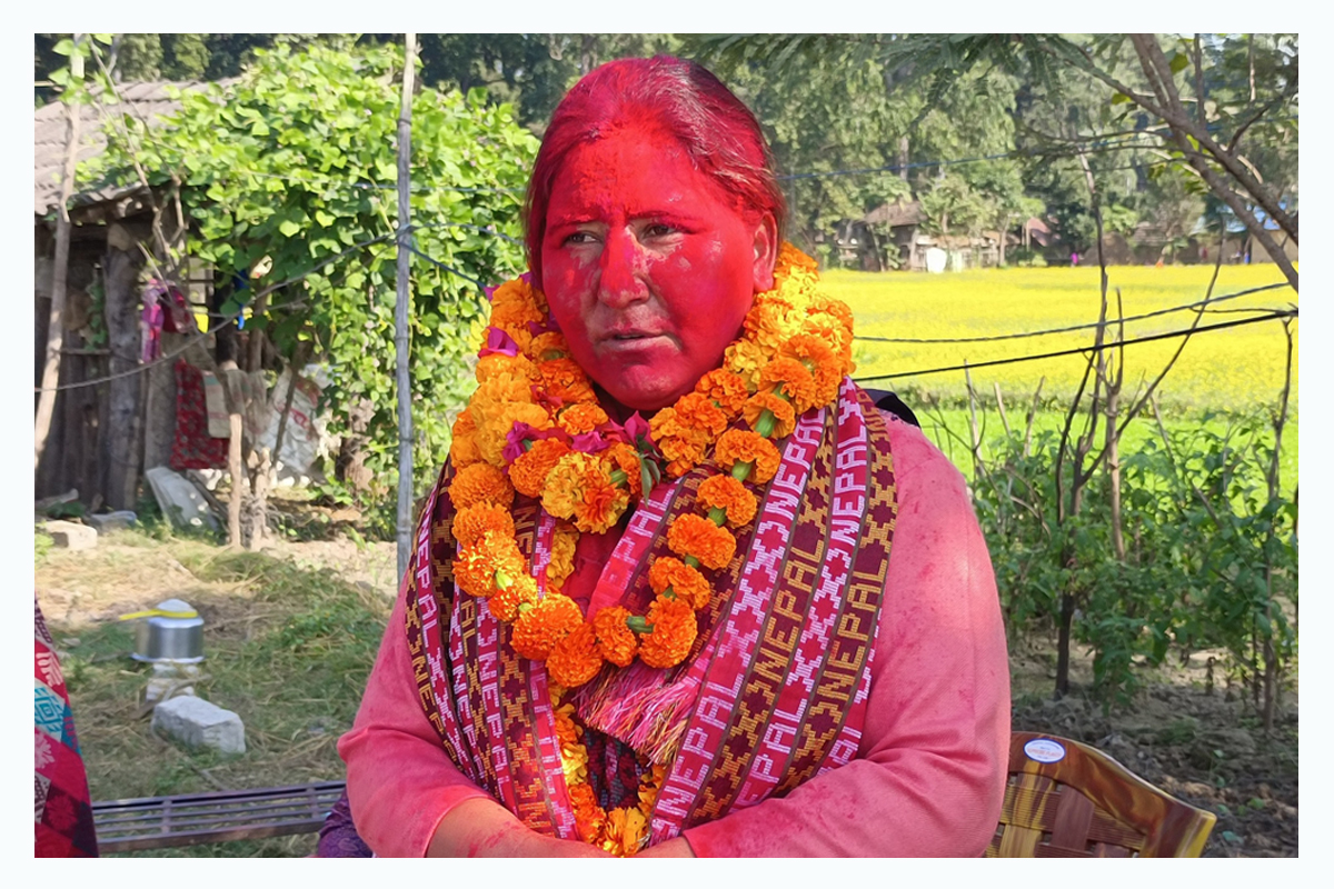 लुम्बिनी प्रदेशकी एक्ली 'नमुना'
