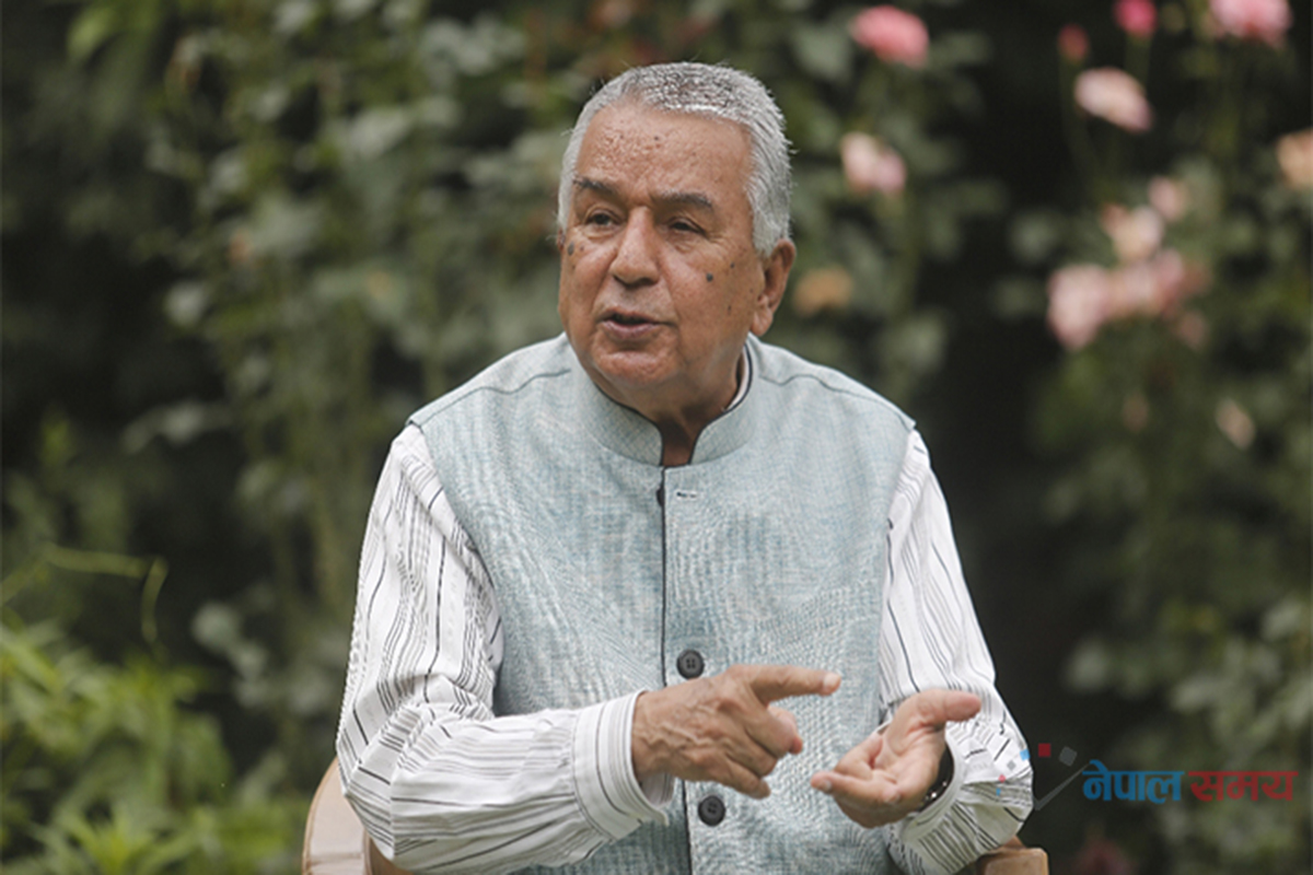 शेरबहादुरजीको काँध थाक्यो, अब विश्राम लिनुपर्छ : रामचन्द्र पौडेल [अन्तर्वार्ता]
