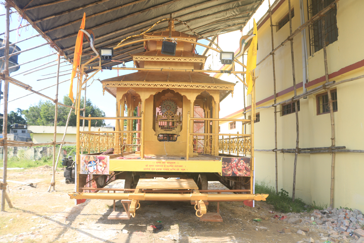 विराटनगरको पहिचान बनेको राधाकृष्ण रथयात्रा, यस्तो छ इतिहास