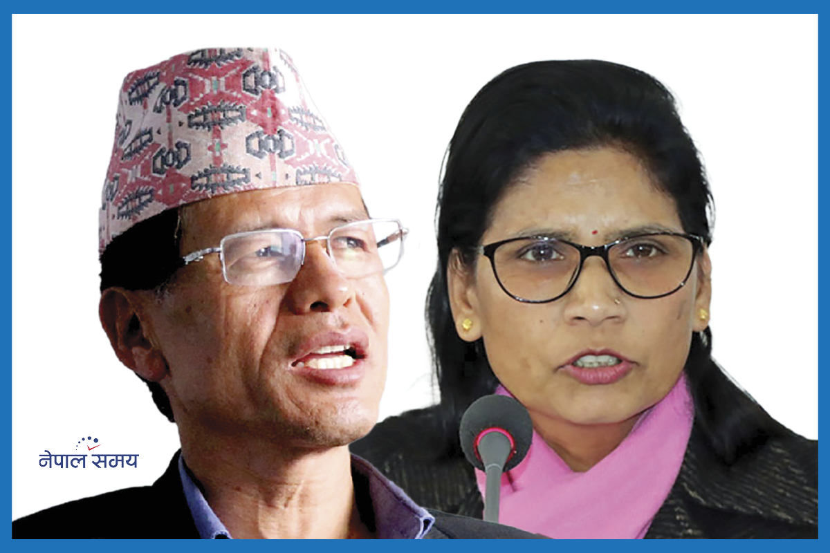 भ्रष्टाचार अन्त्य र चुच्चे नक्साको एजेन्डा लिएर उपसभापति र सचिव आमनेसामने
