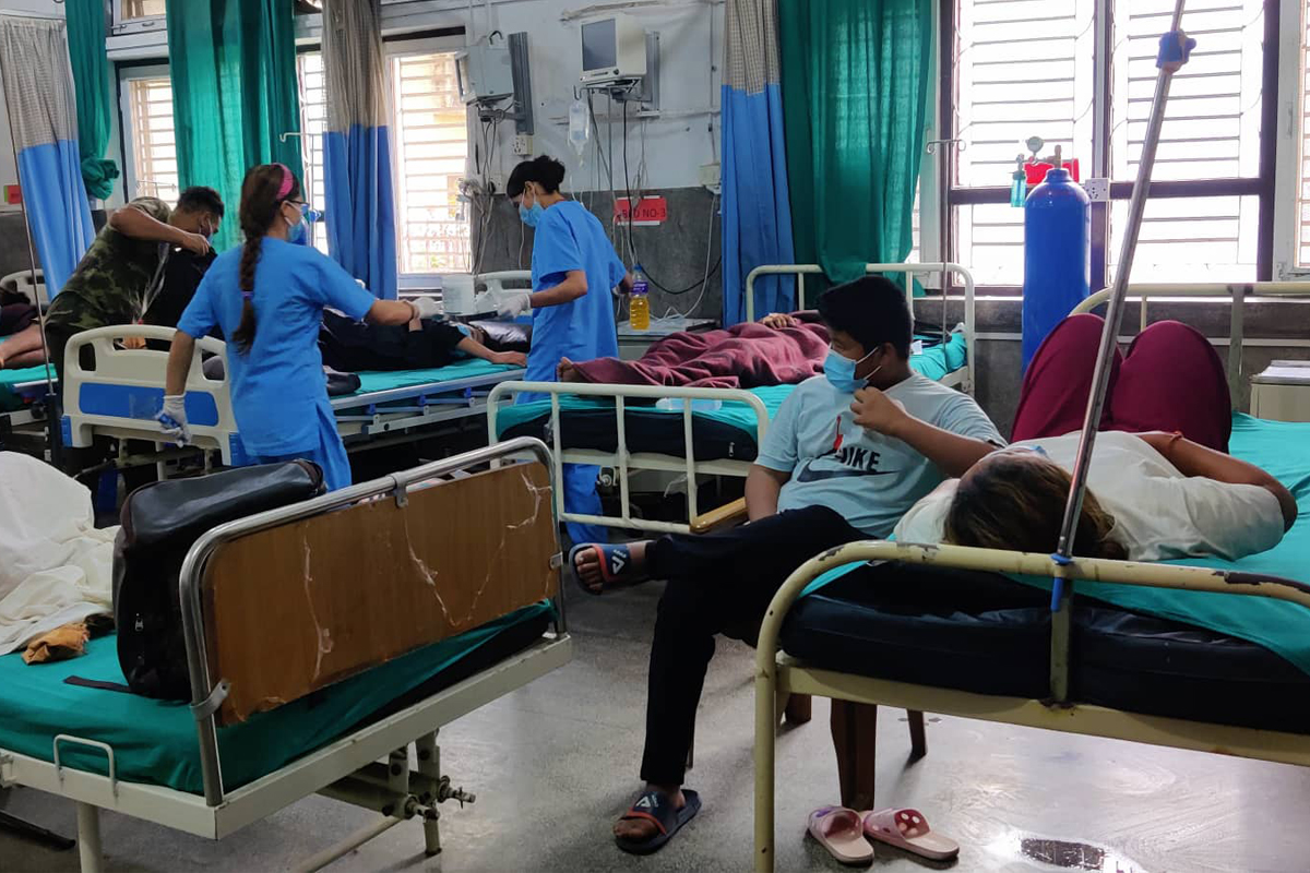 महामारीको रूप लिँदै डेंगु, टेकु अस्पतालको संक्रमणदर ६० प्रतिशत