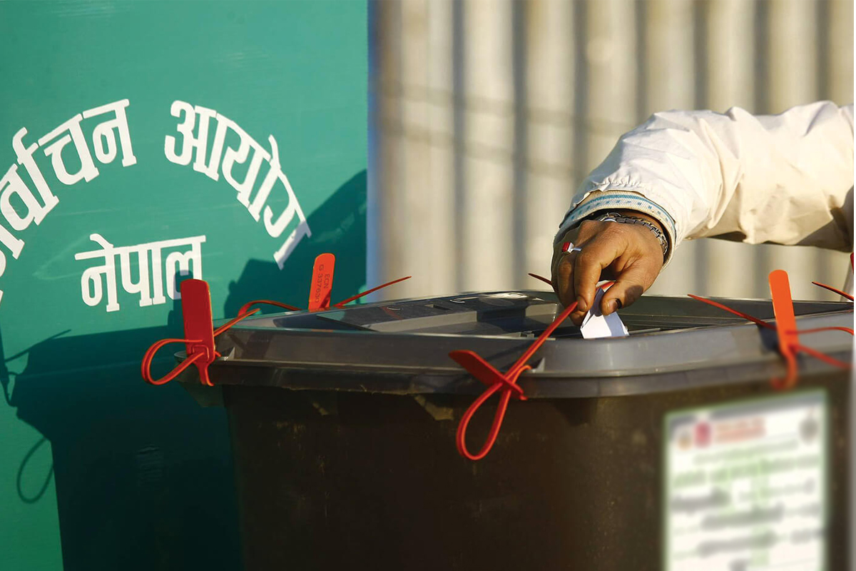 इलाममा ५७ प्रतिशत खस्यो मत